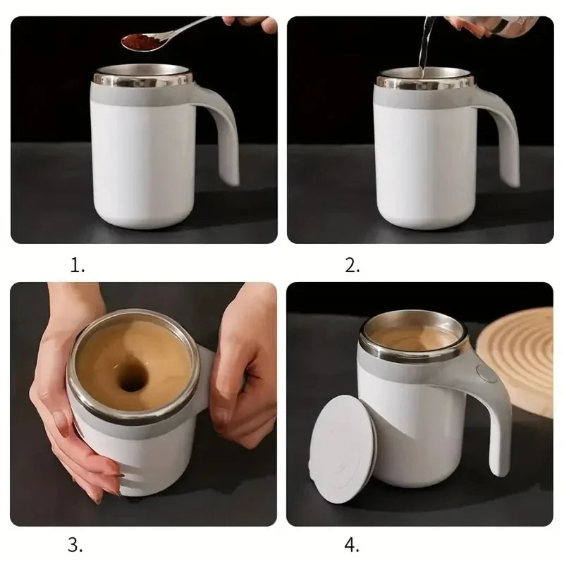 Professional stainless steel magnetic stirring cup-efficient mixing solution for kitchen use