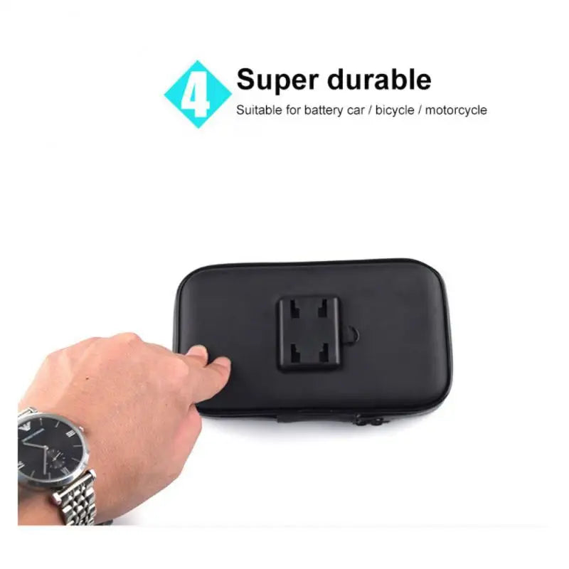 Bicycle Handlebar Stand Waterproof Bike Phone Holder Wall Electric Motorcycle Handlebar Mount Bag Bracket Rack Bike Accessories