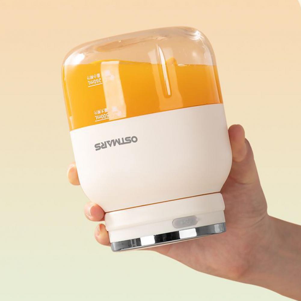 800ML Portable Juicer Cup Food Grade Water Bottle Juicer Wireless Fruit Squeezer Electric Blender Juice Maker Machine Kitchen