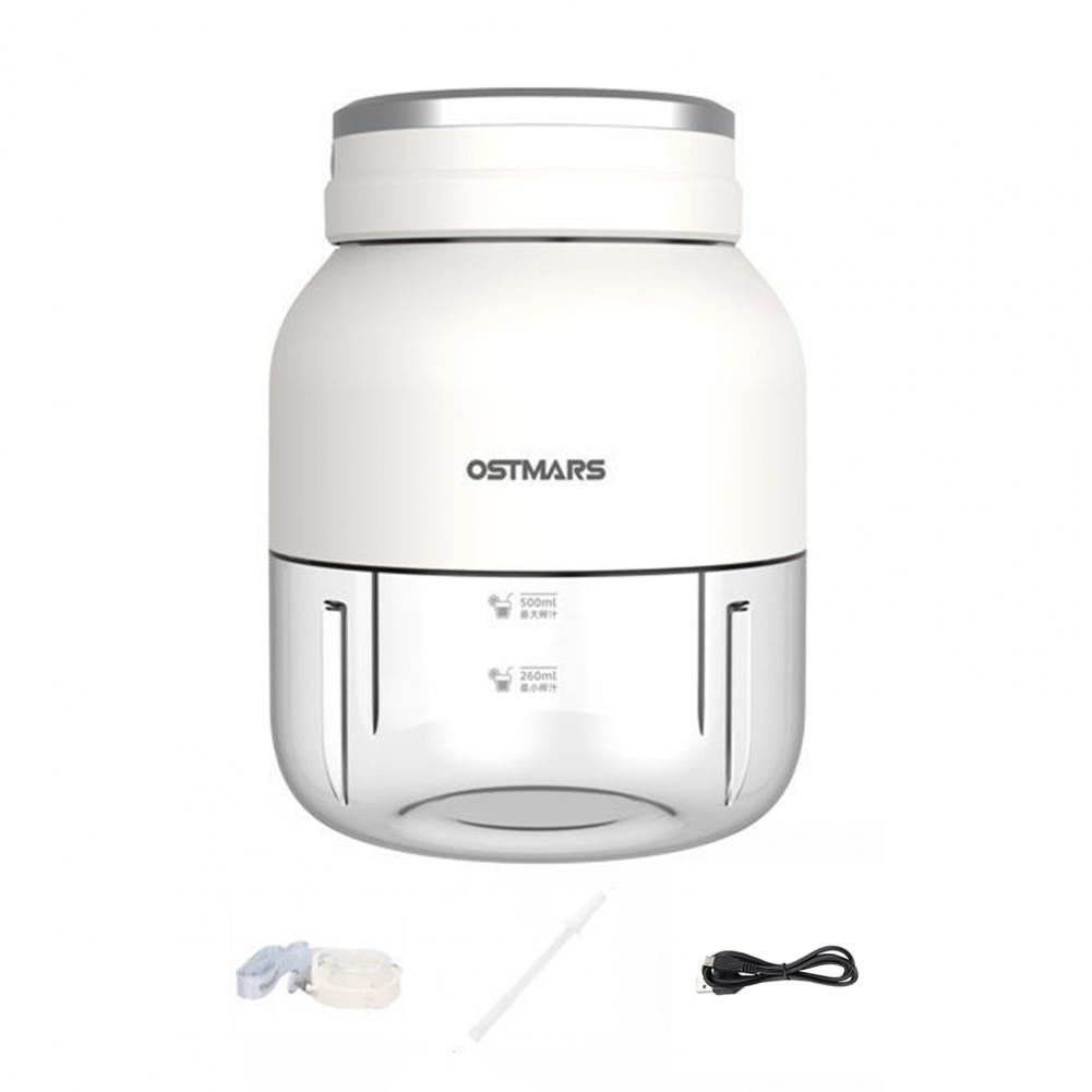 800ML Portable Juicer Cup Food Grade Water Bottle Juicer Wireless Fruit Squeezer Electric Blender Juice Maker Machine Kitchen