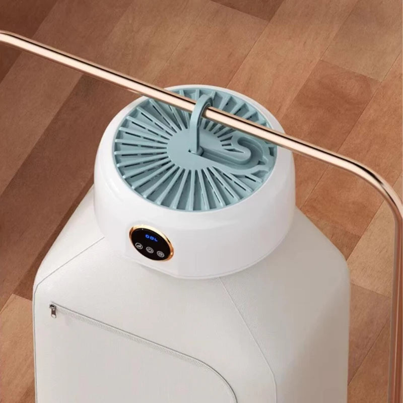 110V/220V Portable Clothes Dryer Foldable and Hook Style Design 1-8H Timing Function Multi Level Temperature secadora de ropa