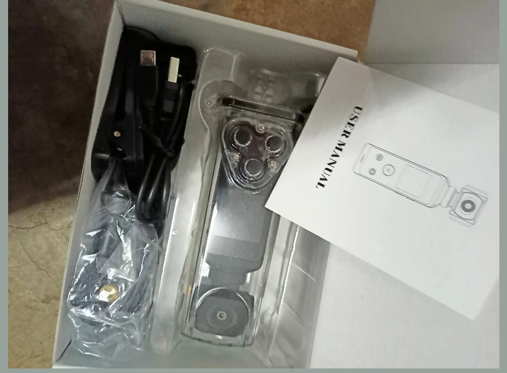 4K Ultra HD Pocket Action Camera 270° Rotatable Vlog Wifi Mini Sports Cam Waterproof Case Helmet Travel Bicycle Driver Recorder