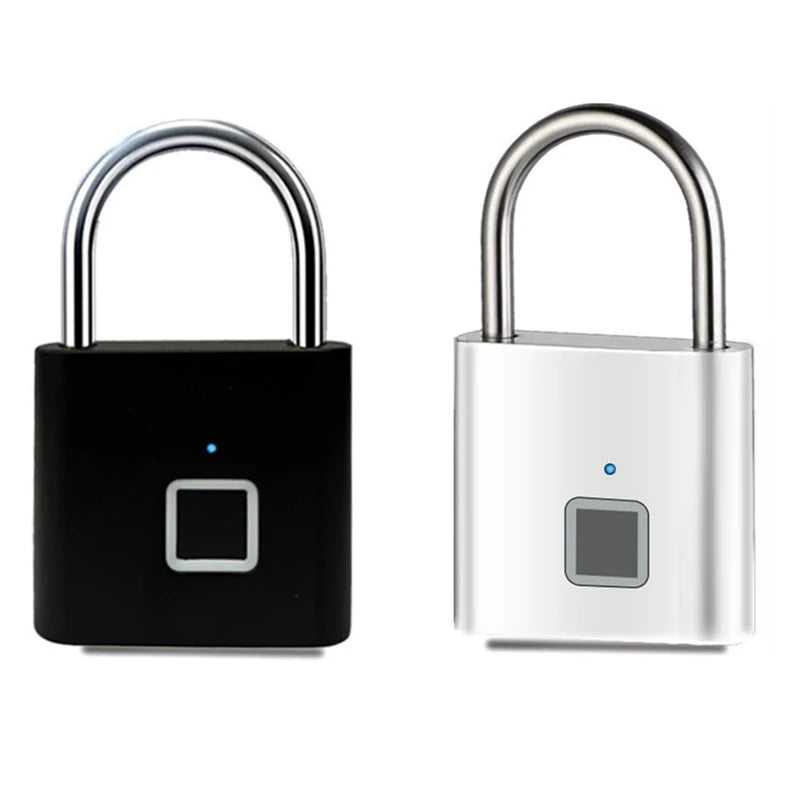 ZIZI Fingerprint Lock Electronic Lock Electronic Fingerprint Lock Padlock Outdoor Waterproof And Rust-Proof
