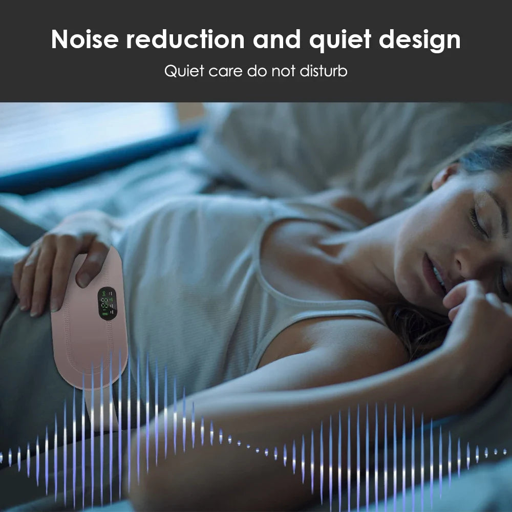 Smart Warm Palace Belt Electric Period Cramp Relief Massager Belt Menstrual Heating Pad Waist Stomach Abdominal Warm Products