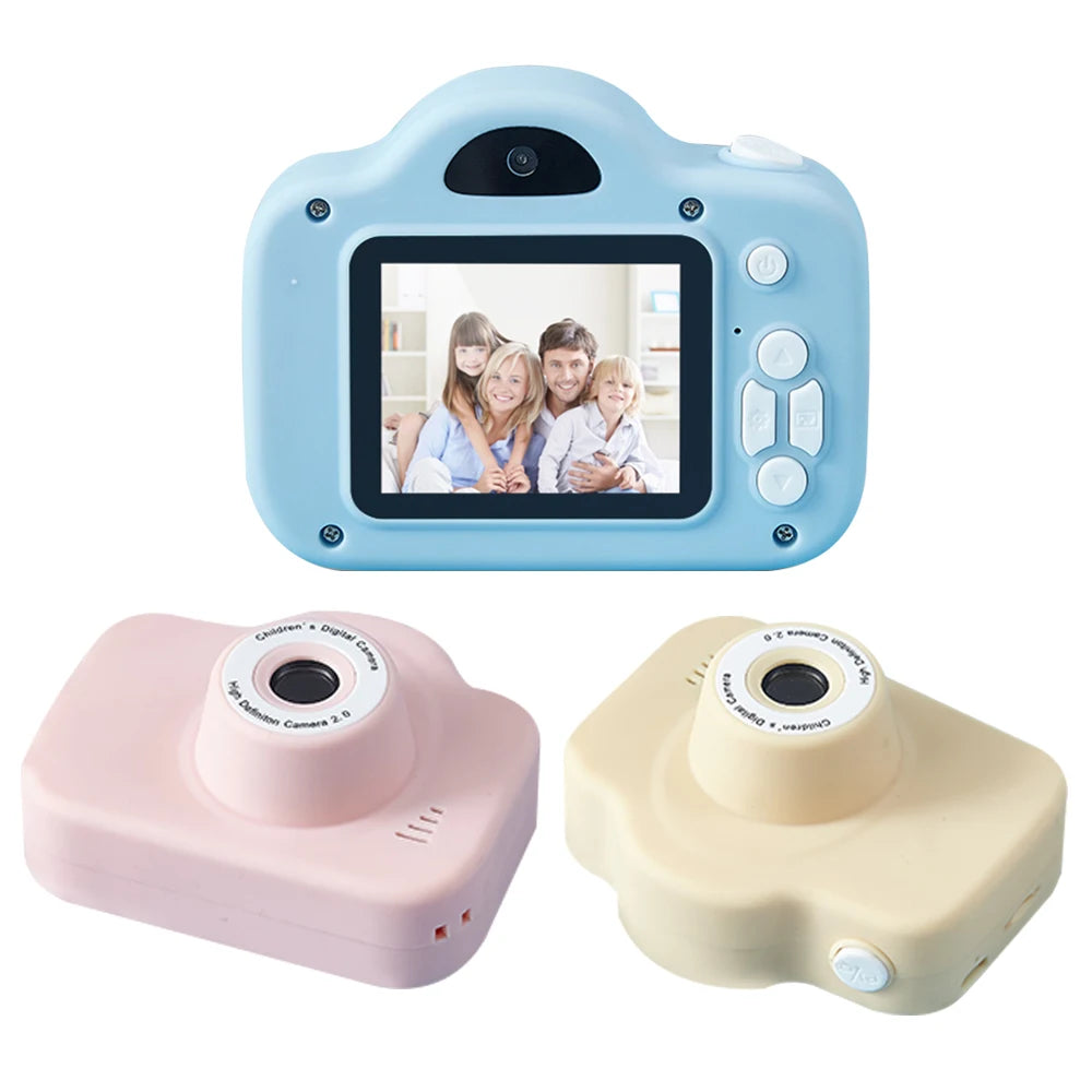 Multifunctional Kids' Camera – 1080P HD Digital Video Camera – 2.0-Inch Display – Birthday Gift Toy