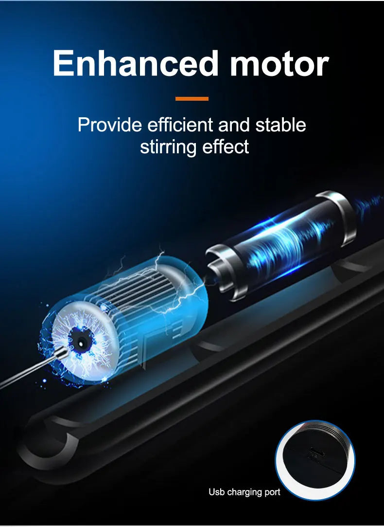 SOKANY201A Handheld Electric Eggbeater Home Cooking Machine Portable Coffee Mixer Small Appliance for Kitchen