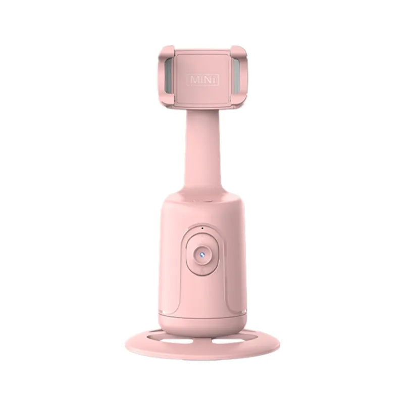 360 Rotation Gimbal Stabilizer AI Following Face Tracking Desktop Gimbal PTZ For Tiktok Smartphone Live