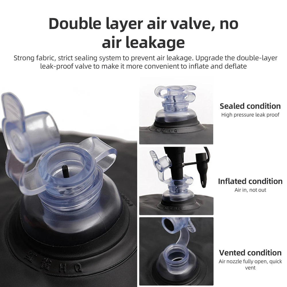 Mattress Car Inflatable Travel Bed Home Outdoor Camping Mat Rear Flocking Plus Air Mattress for SUV Outdoor Camping Equipment