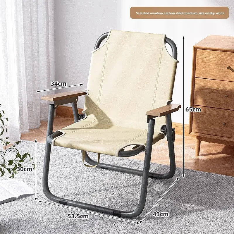 Outdoor folding chair Kermit chair camping fishing stool beach chair folding portable stool table and chair