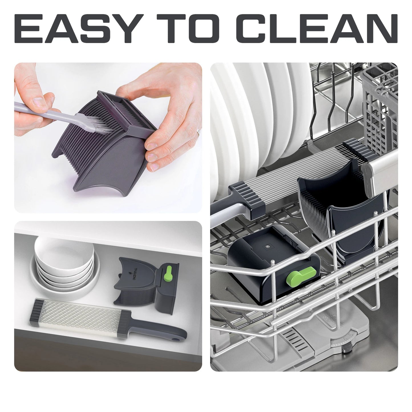 ONCE for All Meat Slicer and Cleaver Kitchen Knife Set for Meat Slicing and Shredding, Manual Fresh Meat Cutter, Slicer for Beef