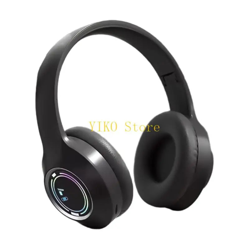 M3 Bluetooth-compatible Headphone with LED Light Bass Wireless Headphone