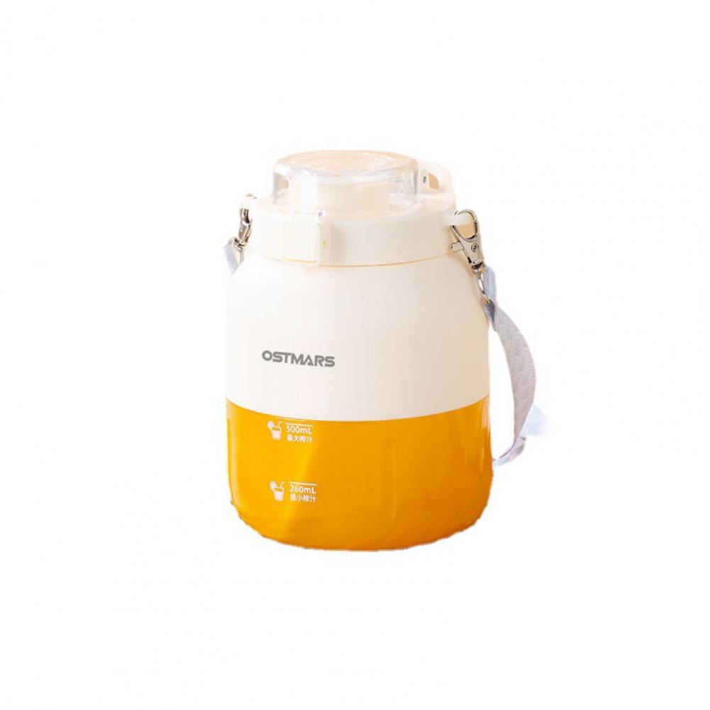 800ML Portable Juicer Cup Food Grade Water Bottle Juicer Wireless Fruit Squeezer Electric Blender Juice Maker Machine Kitchen