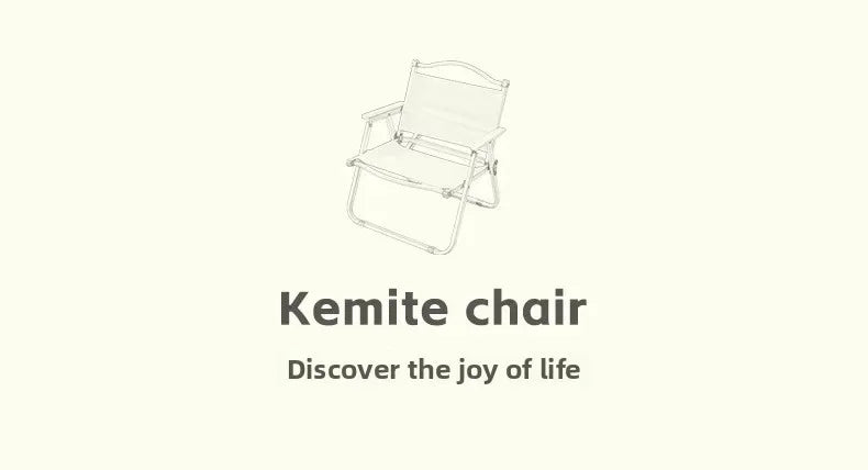 Outdoor folding chair Kermit chair camping fishing stool beach chair folding portable stool table and chair