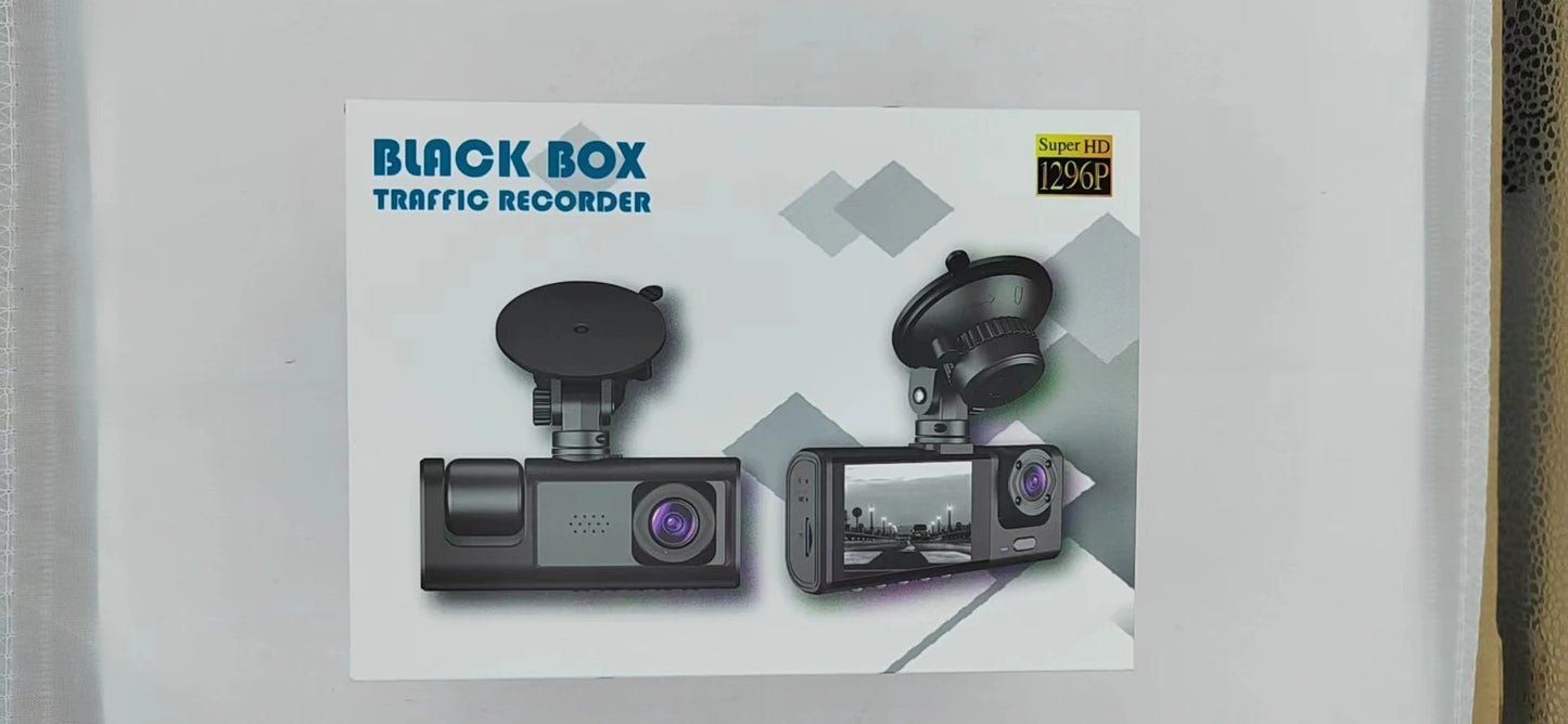 A22 1080P DVR Car Recorder 2-inch Screen Front and Rear Cameras Car Recorder 32G/64g Supports Night Vision Loop