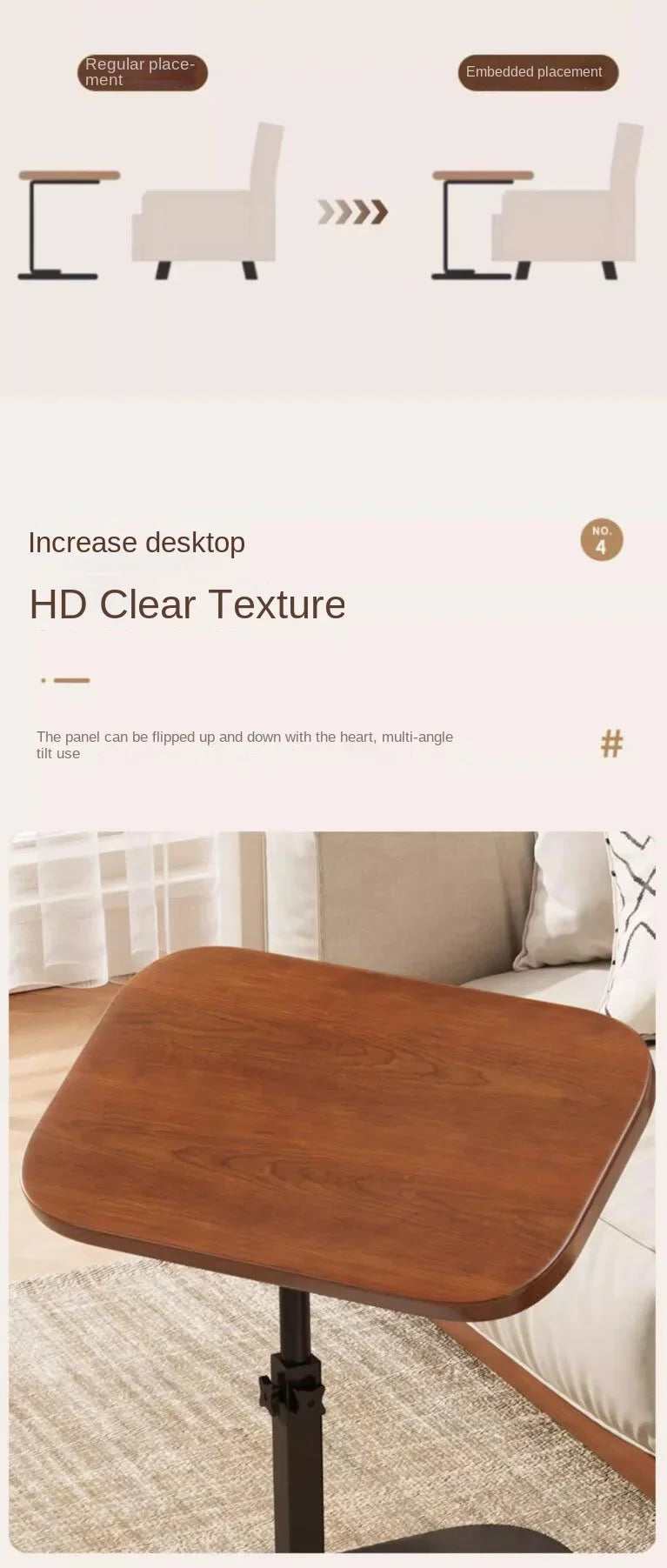 Sofa Side Table Living Room Furniture Minimalist Modern Shelves Small Table Luxury Coffee Tea Table Rugged And Durable Furniture