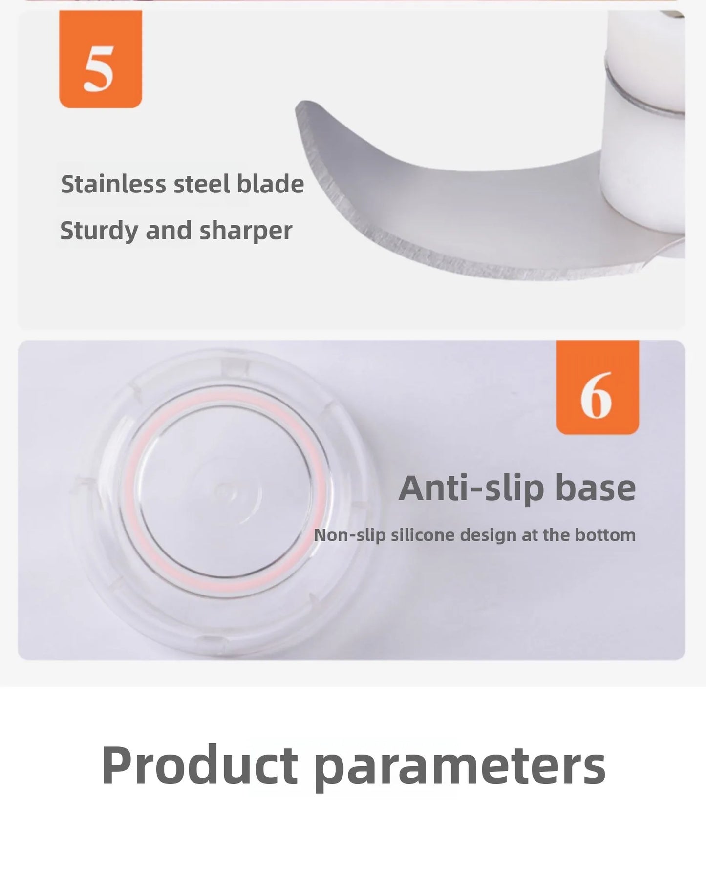 Mini Electric Garlic Chopper Meat Grinder Garlic Masher Machine Sturdy Durable Crushed Ginger Vegetable Crusher Baby Food Maker