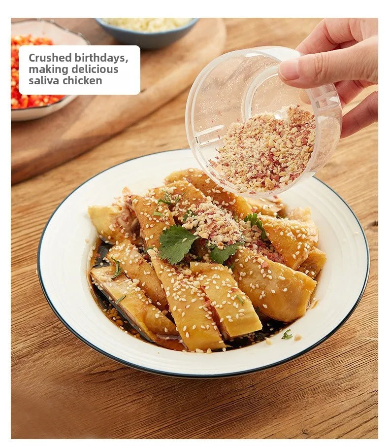 Mini Electric Garlic Chopper Meat Grinder Garlic Masher Machine Sturdy Durable Crushed Ginger Vegetable Crusher Baby Food Maker