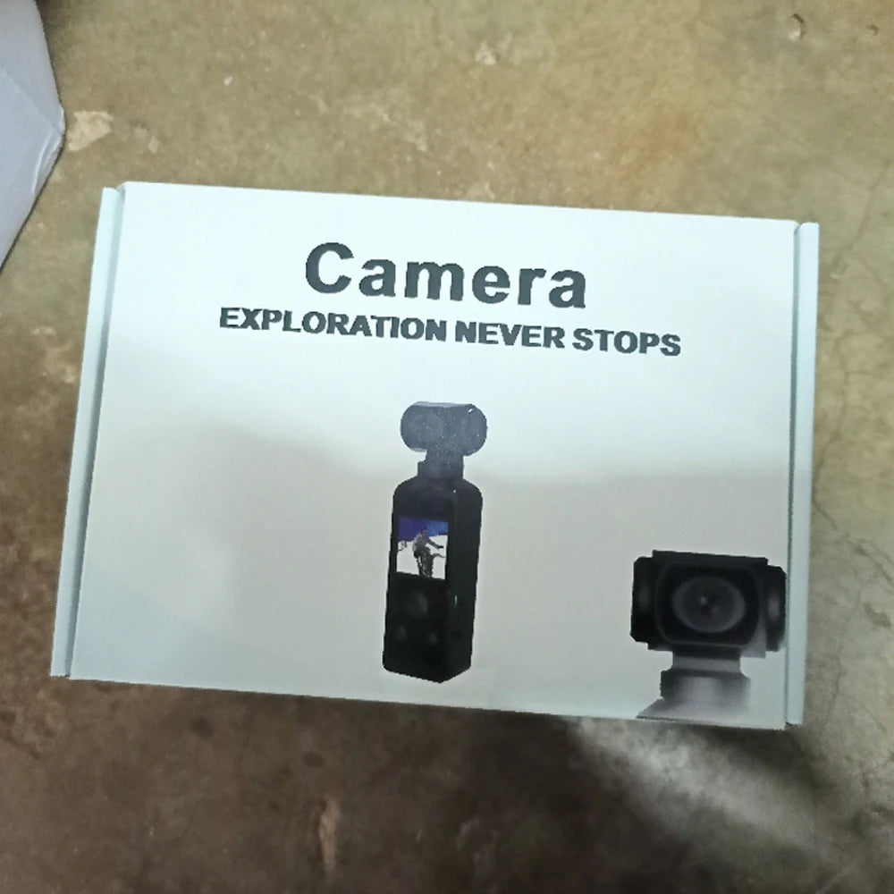 4K Ultra HD Pocket Action Camera 270° Rotatable Vlog Wifi Mini Sports Cam Waterproof Case Helmet Travel Bicycle Driver Recorder