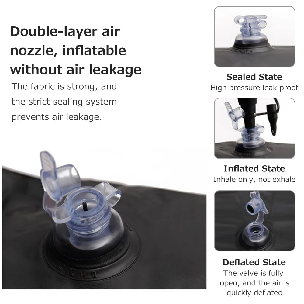 Mattress Car Inflatable Travel Bed Home Outdoor Camping Mat Rear Flocking Plus Air Mattress for SUV Outdoor Camping Equipment