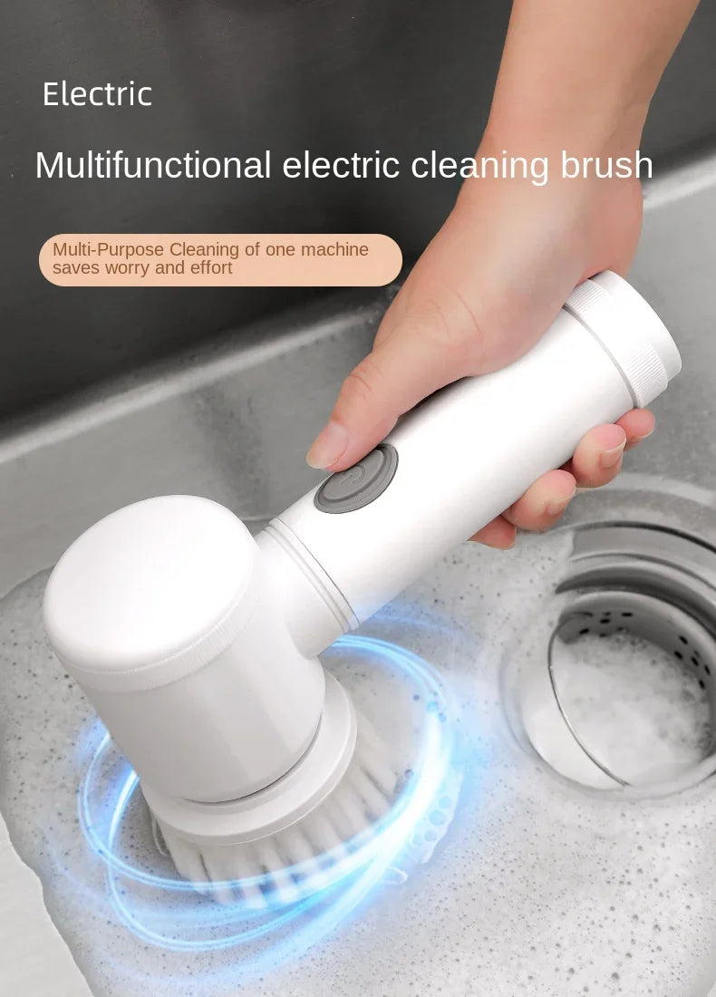 Wireless Electric Cleaning Brush Household Kitchen Dishwashing Brush Bathtub Tile Cleaning Brush Window Washer Robot Glass Wiper