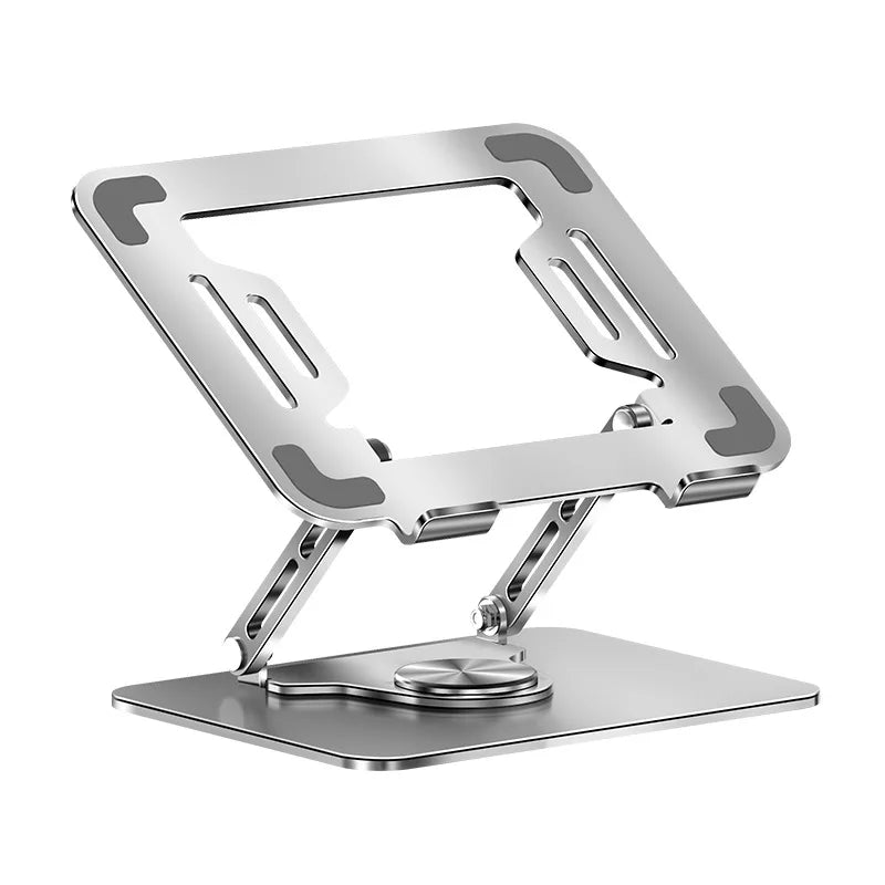 360 Degree Rotatable Carbon Steel Laptop Folding Portable Stand Tablet Desktop Lift Heightening Heat Dissipation Portable Stand