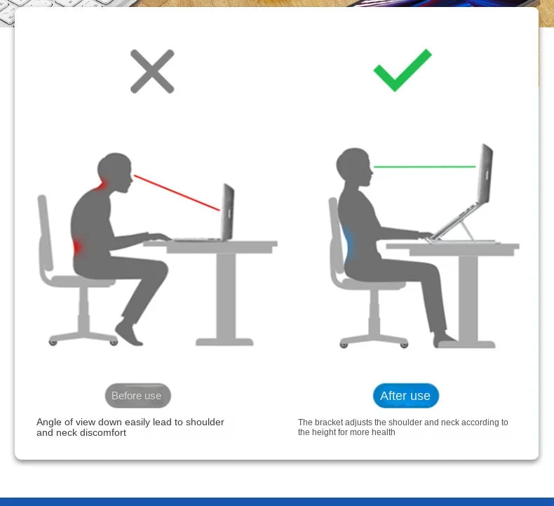 360 Degree Rotatable Carbon Steel Laptop Folding Portable Stand Tablet Desktop Lift Heightening Heat Dissipation Portable Stand