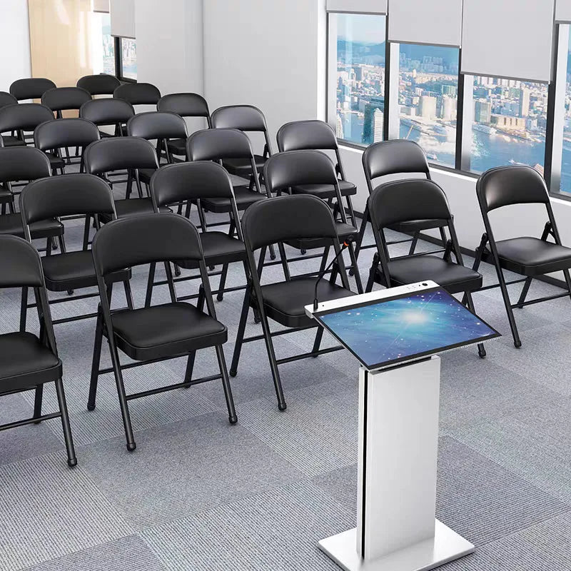 Folding Chair Home Office Meeting Chair Installation-free Simple Study Folding Storage Home Dining Chair